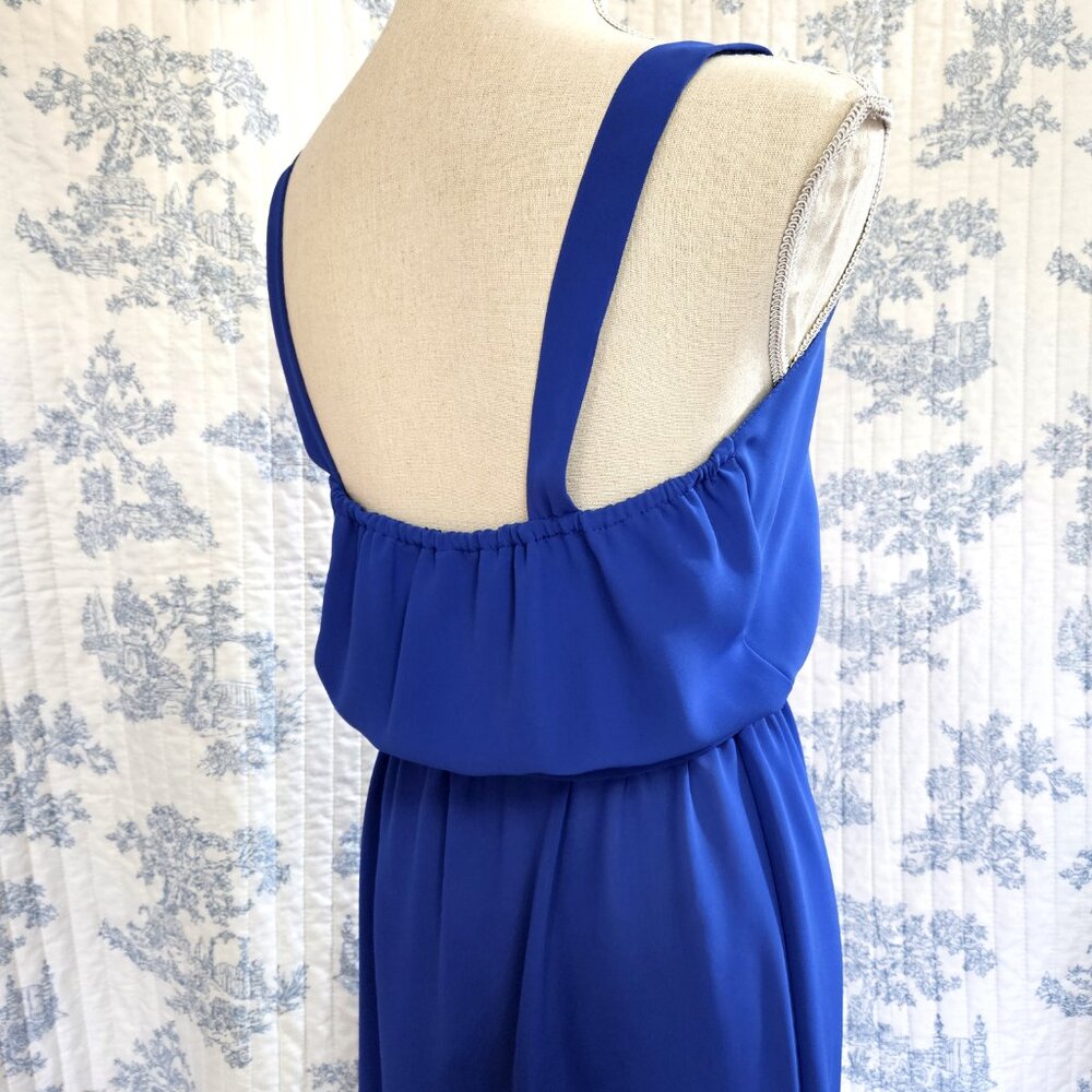 Size S - M Vintage 1970s Silhouettes Dress And Ruffled Jacket - Picture 12 of 13